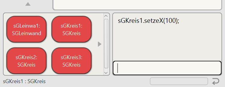 1.2 Objekte und Klassen in BlueJ und SGE